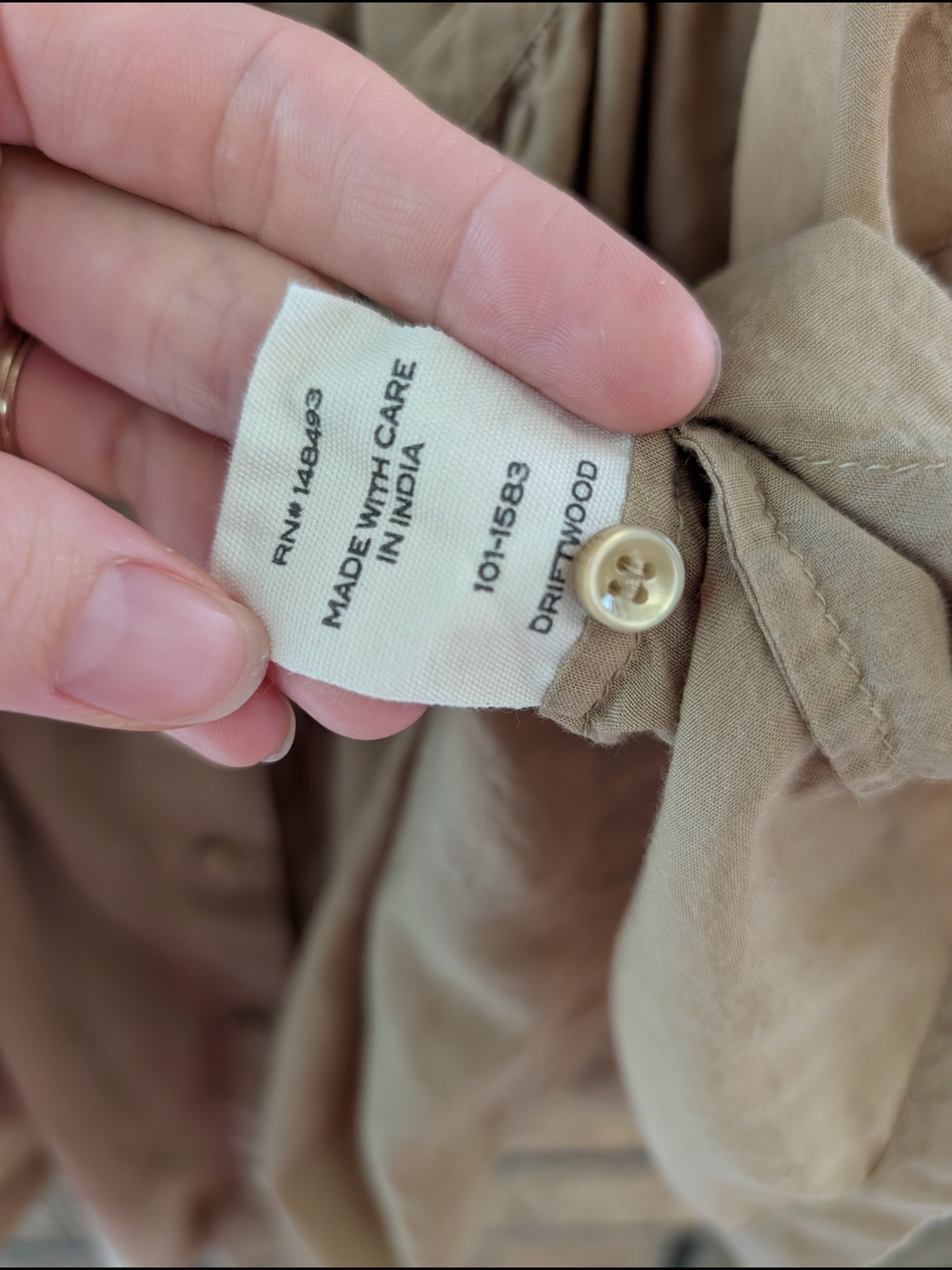 Doen Nalina Sleeves Button Up Top - Picture 4 of 6